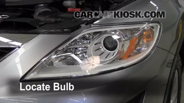 2009 Mazda CX-9 Touring 3.7L V6 Lights Turn Signal - Front (replace bulb)